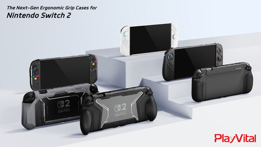 Nintendo Switch 2のための準備:PlayVitalが次世代グリップ・ケースを発表