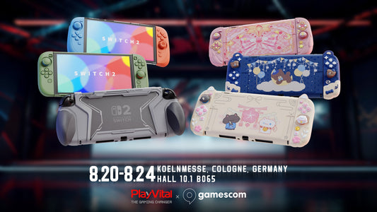 PlayVital、Gamescom 2025 に最新 Nintendo Switch 2 アクセサリーを出展