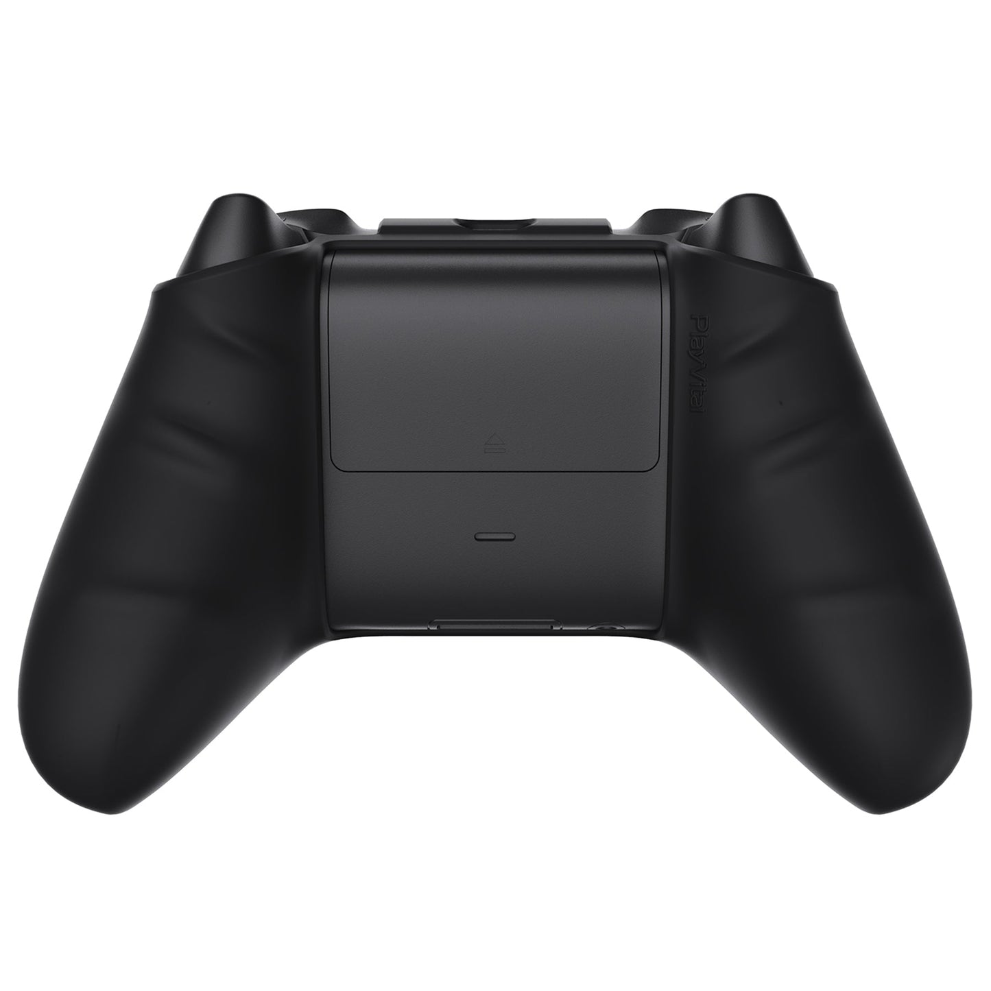 PlayVital Black Pure Series Anti-Slip Silicone Cover Skin for Xbox Series X Controller, Soft Rubber Case Protector for Xbox Series S Controller with Black Thumb Grip Caps - BLX3001 PlayVital