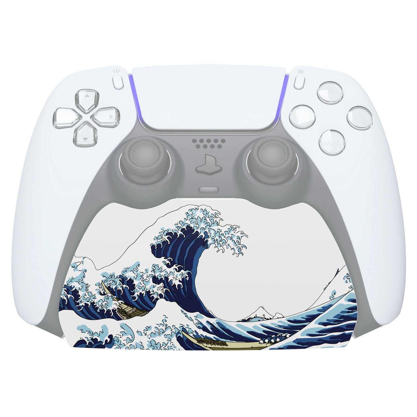 PlayVital 2セット ps5コントローラー対応用ディスプレイスタンド、デュアルセンス5対応収納スタンド、ps5コントローラー対応用机収納スタンド、スタンドホルダー、滑り止めラバーパッド付き【ザ グレート ウェブ】