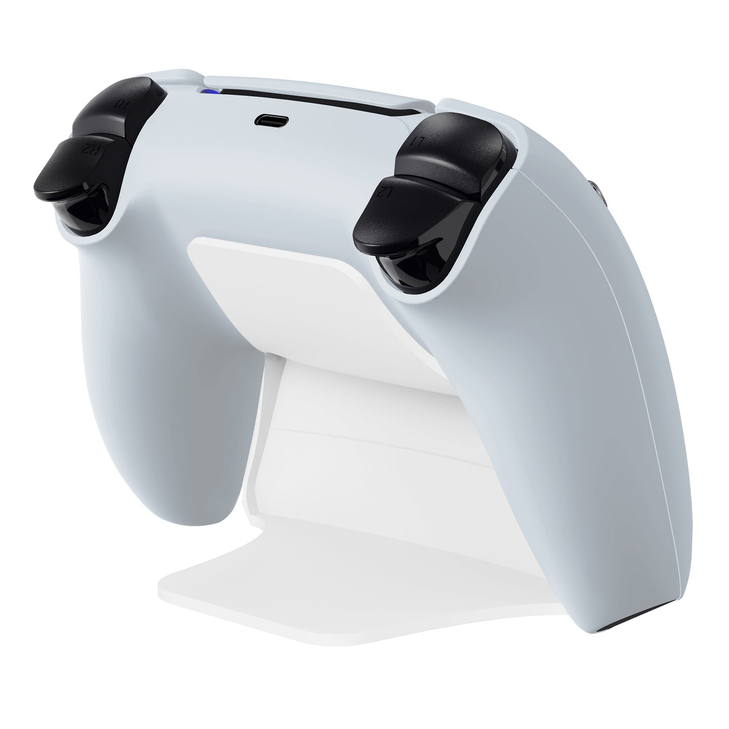 PlayVital 2セット ps5コントローラー対応用ディスプレイスタンド、デュアルセンス5対応収納スタンド、ps5コントローラー対応用机収納スタンド、スタンドホルダー、滑り止めラバーパッド付き【ザ グレート ウェブ】