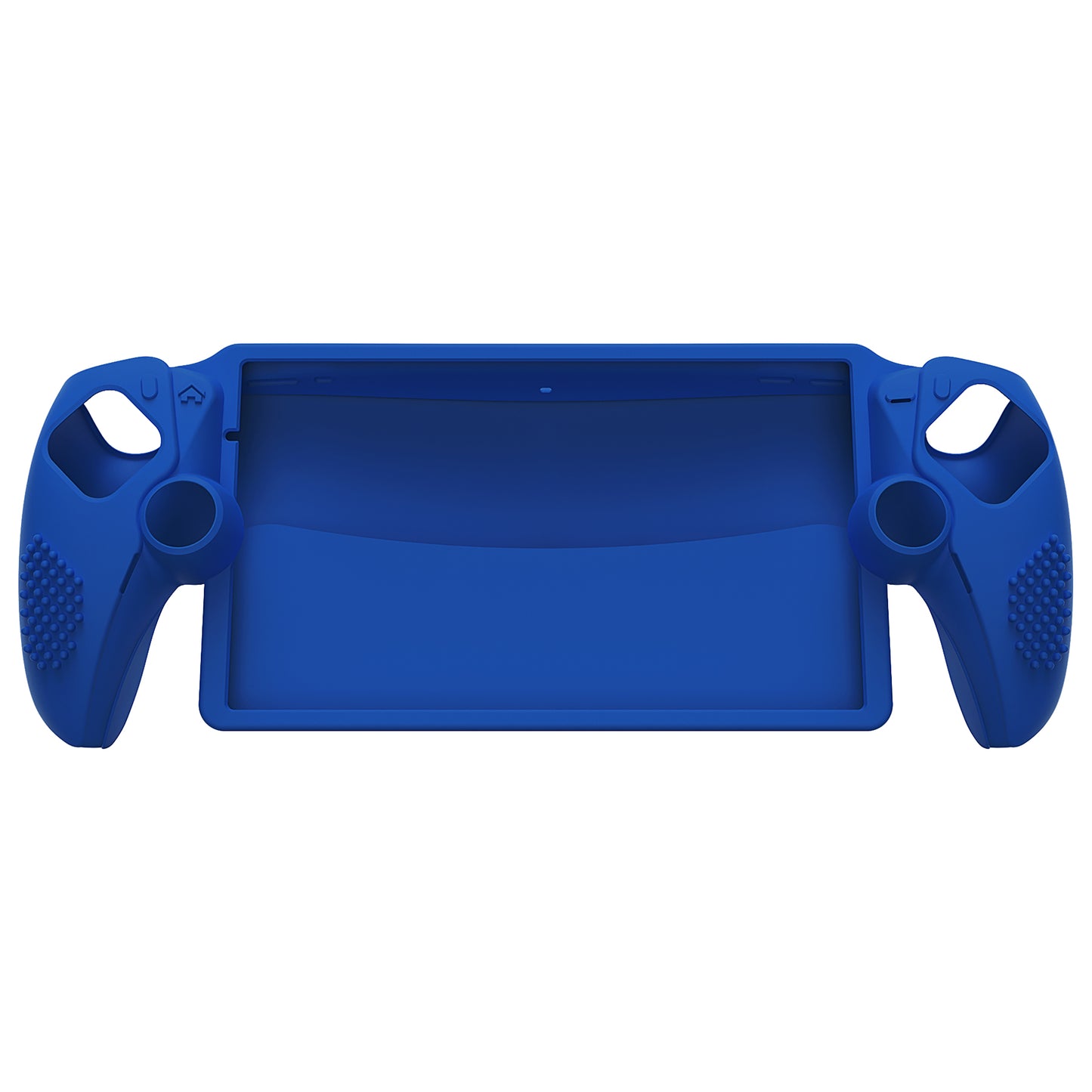 PlayVital 3D スタッドエディション 滑り止めシリコン保護ケース サムグリップ付き PS Portal リモート プレーヤー用【ブルー 】