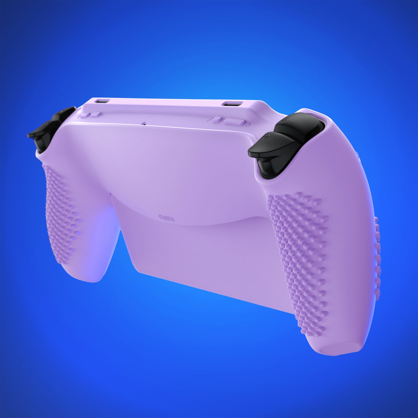 PlayVital 3D スタッドエディション 滑り止めシリコン保護ケース サムグリップ付き PS Portal リモート プレーヤー用【モーブ パープル 】