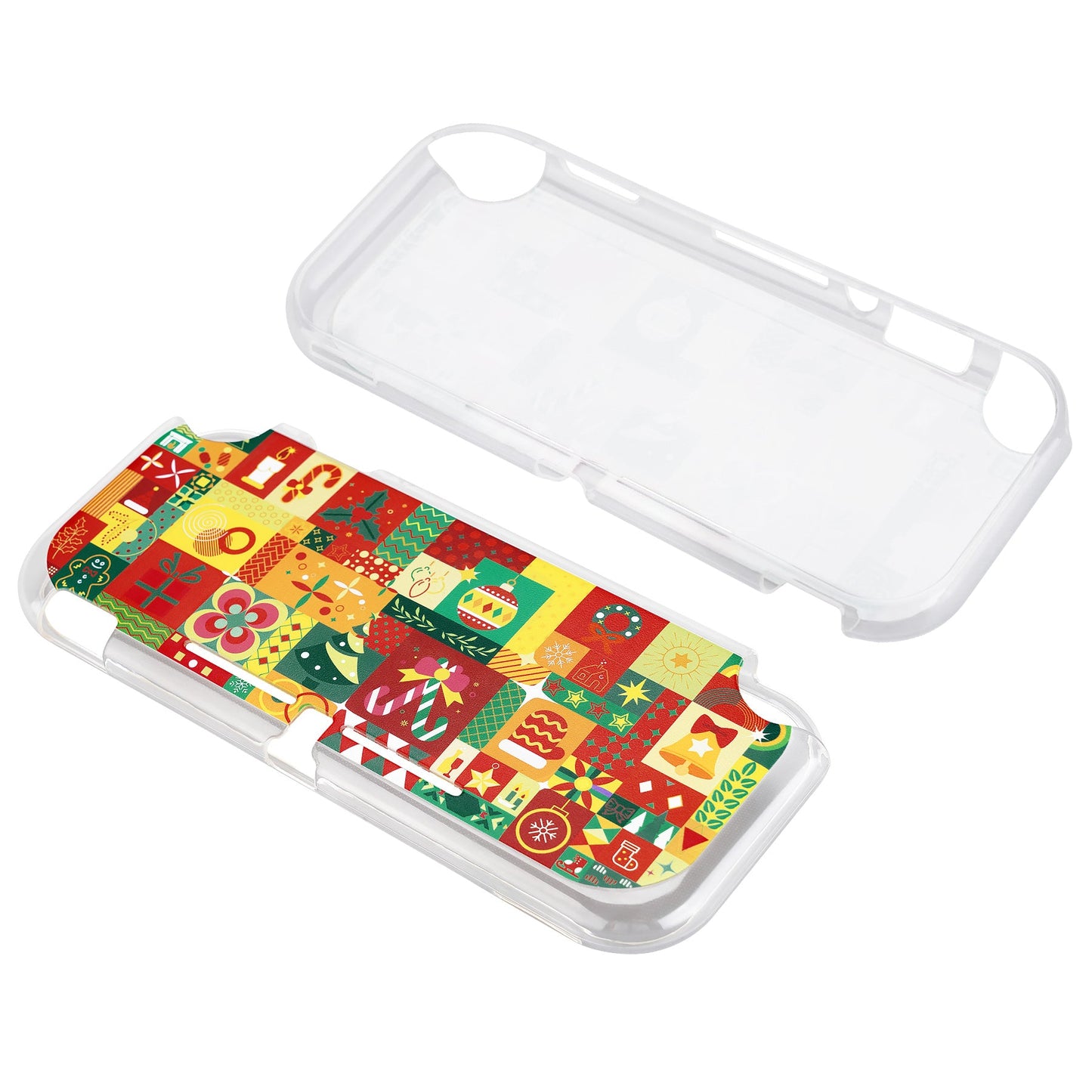 PlayVital NS Switch Lite用ソフトTPUスリム保護ケース【クリスマスラップ】