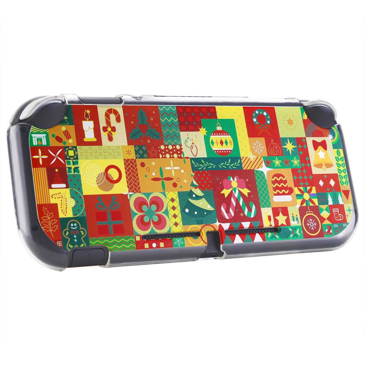 PlayVital NS Switch Lite用ソフトTPUスリム保護ケース【クリスマスラップ】
