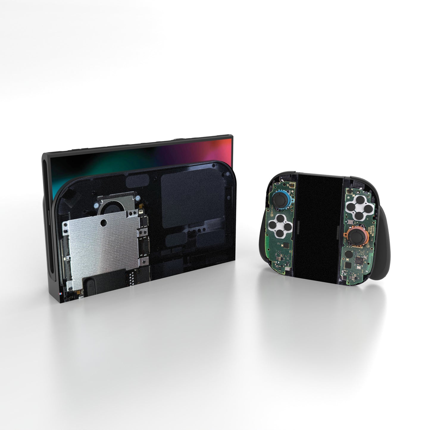 PlayVital Nintendo Switch 2(2025)本体・Joycon対応 フルセット保護ステッカーシール カスタマイズ用ビニールステッカー ドック&グリップスシール付き【テアダウン】