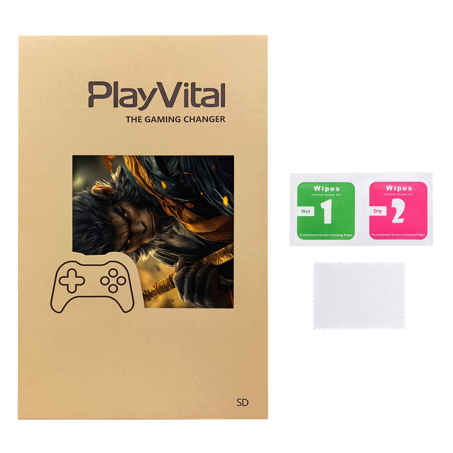PlayVital カスタム フルセット 保護スキン デカール Steam Deck LCD & OLED 用【ウェイストランド・ウーコン】