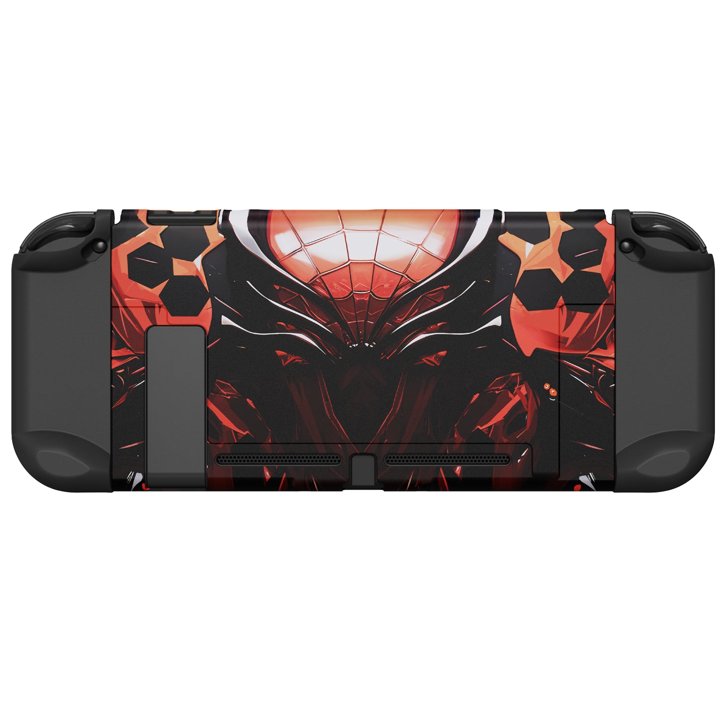 PlayVital カスタマイズ ドッキング可能 ハードシェル保護ケース NS Switch コンソール用【スパイダーアーマー】
