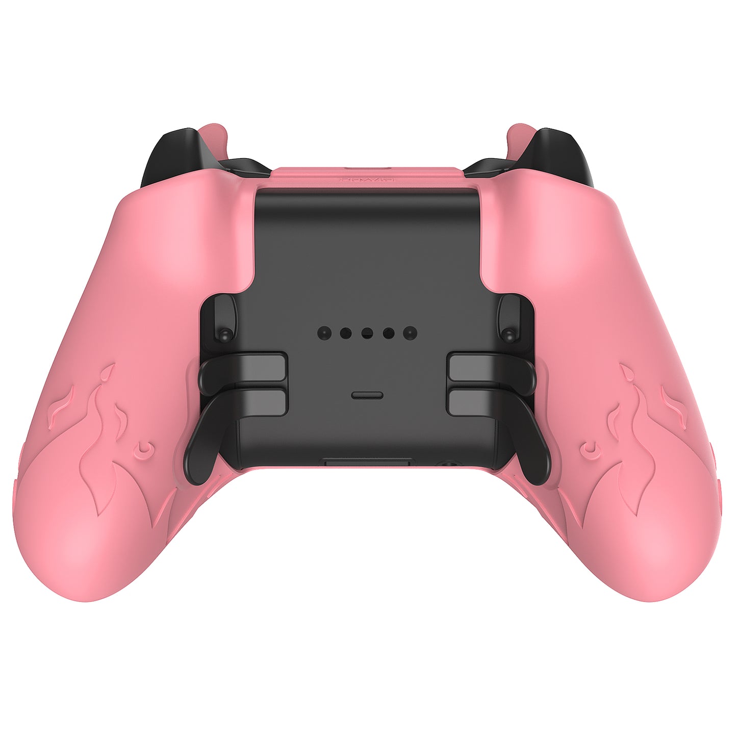 PlayVital かわいいデーモン シリコンケースカバー(サムグリップキャップ付き) Xbox Elite Series 2 コントローラー& Xbox Elite Series 2 コアコントローラー用【ピンク】
