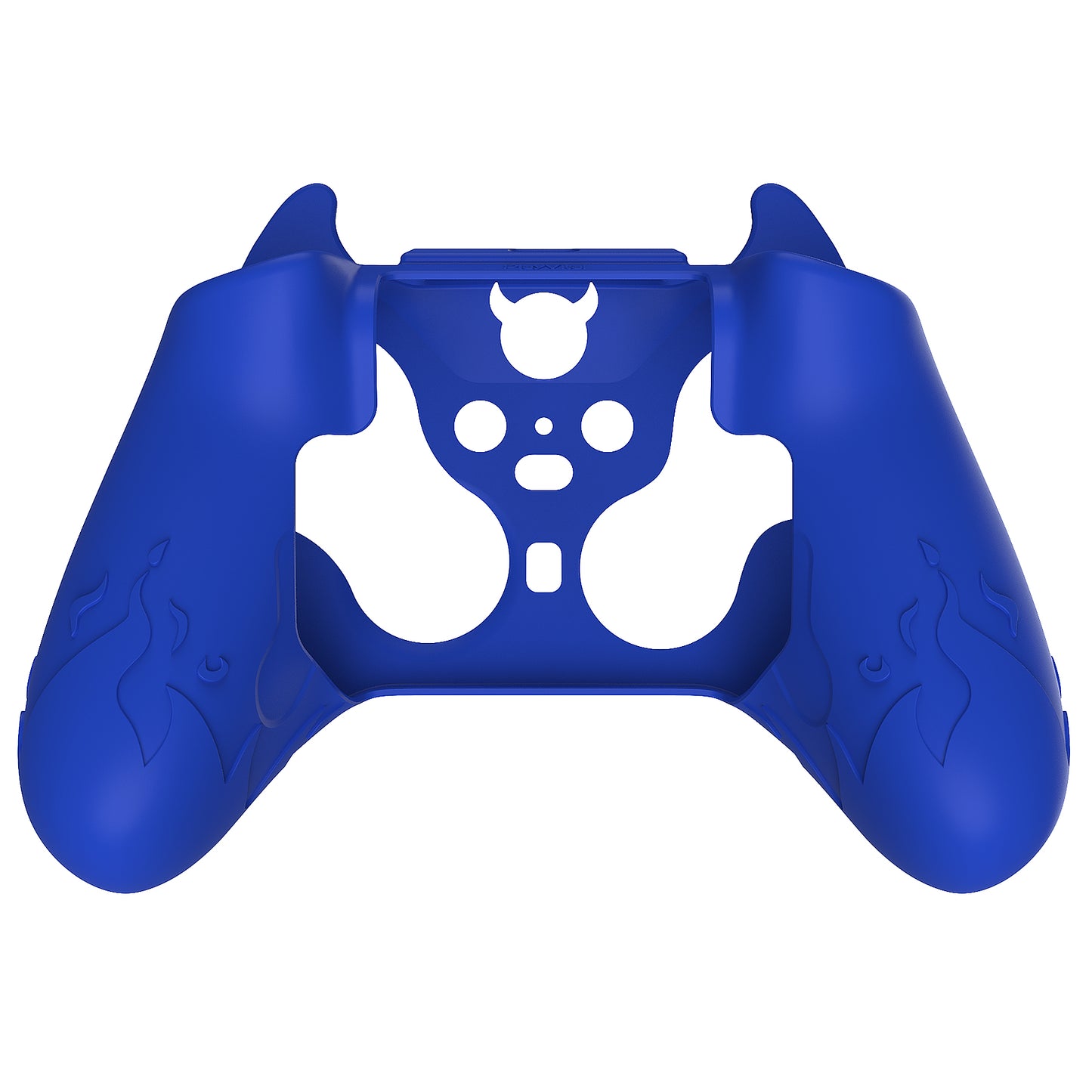 PlayVital かわいいデーモン シリコンケースカバー(サムグリップキャップ付き) Xbox Elite Series 2 コントローラー& Xbox Elite Series 2 コアコントローラー用【ブルー】