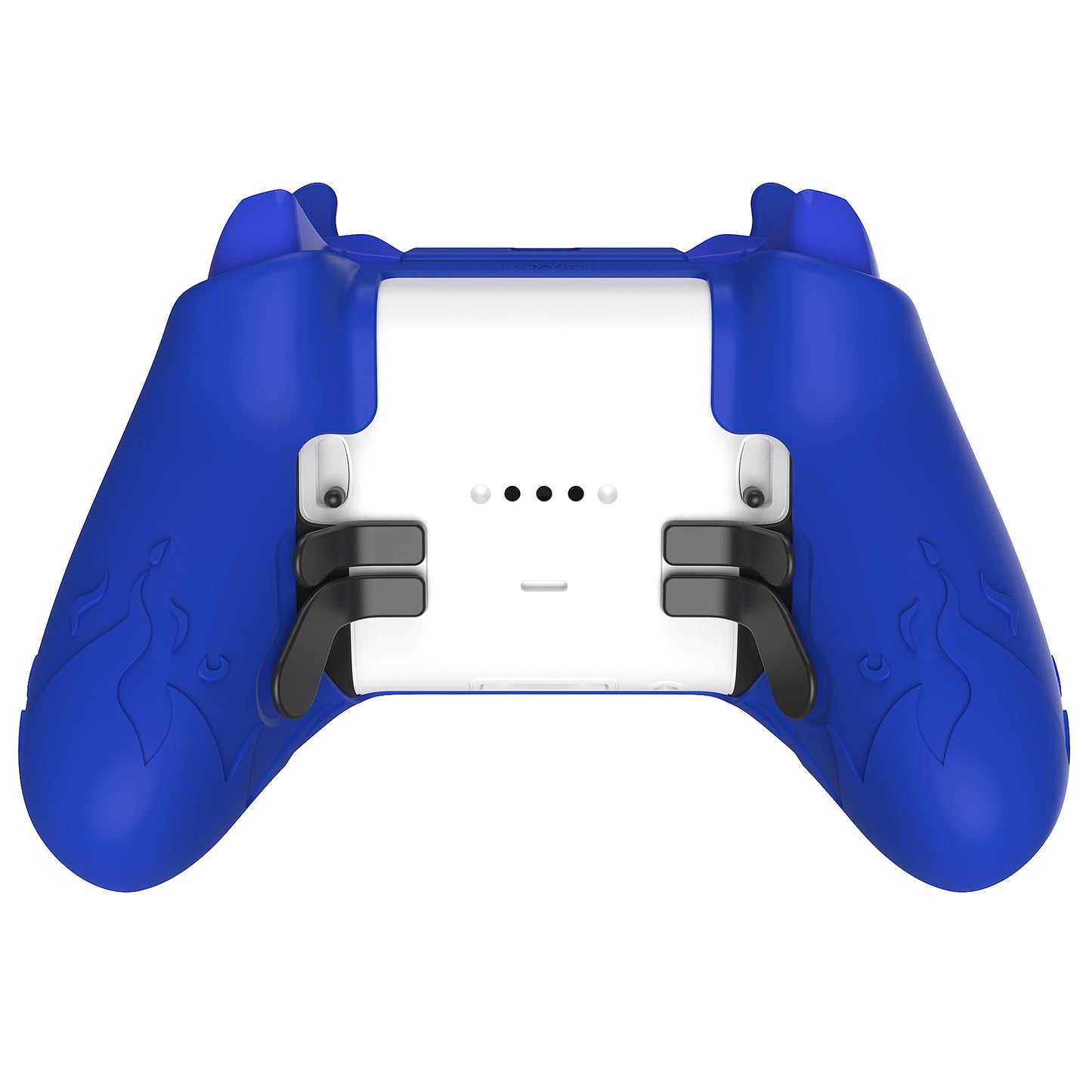 PlayVital かわいいデーモン シリコンケースカバー(サムグリップキャップ付き) Xbox Elite Series 2 コントローラー& Xbox Elite Series 2 コアコントローラー用【ブルー】