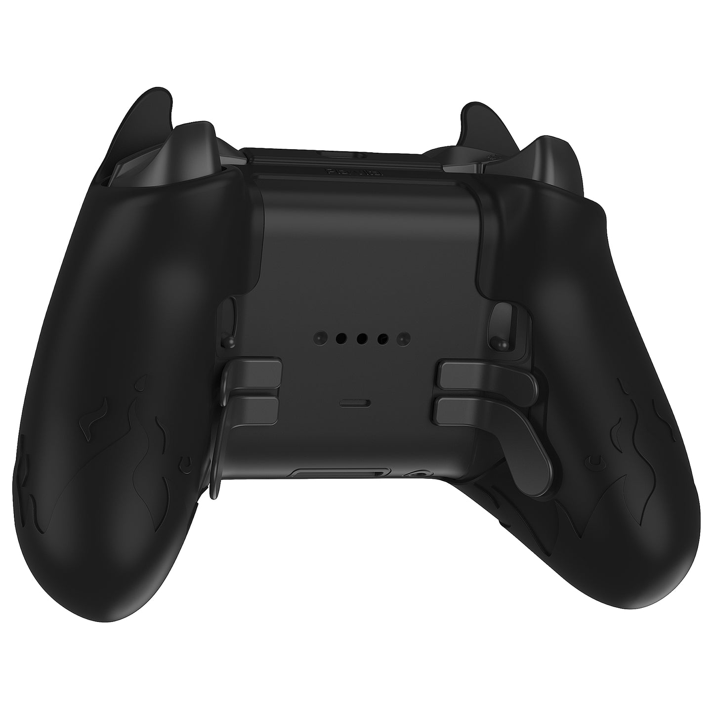 PlayVital かわいいデーモン シリコンケースカバー(サムグリップキャップ付き) Xbox Elite Series 2 コントローラー& Xbox Elite Series 2 コアコントローラー用【ブラック】