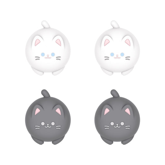 PlayVital キュートサムグリップキャップ PS5・PS4・Xbox Series X/S・Switch Proコントローラー用【キューティーキティ】