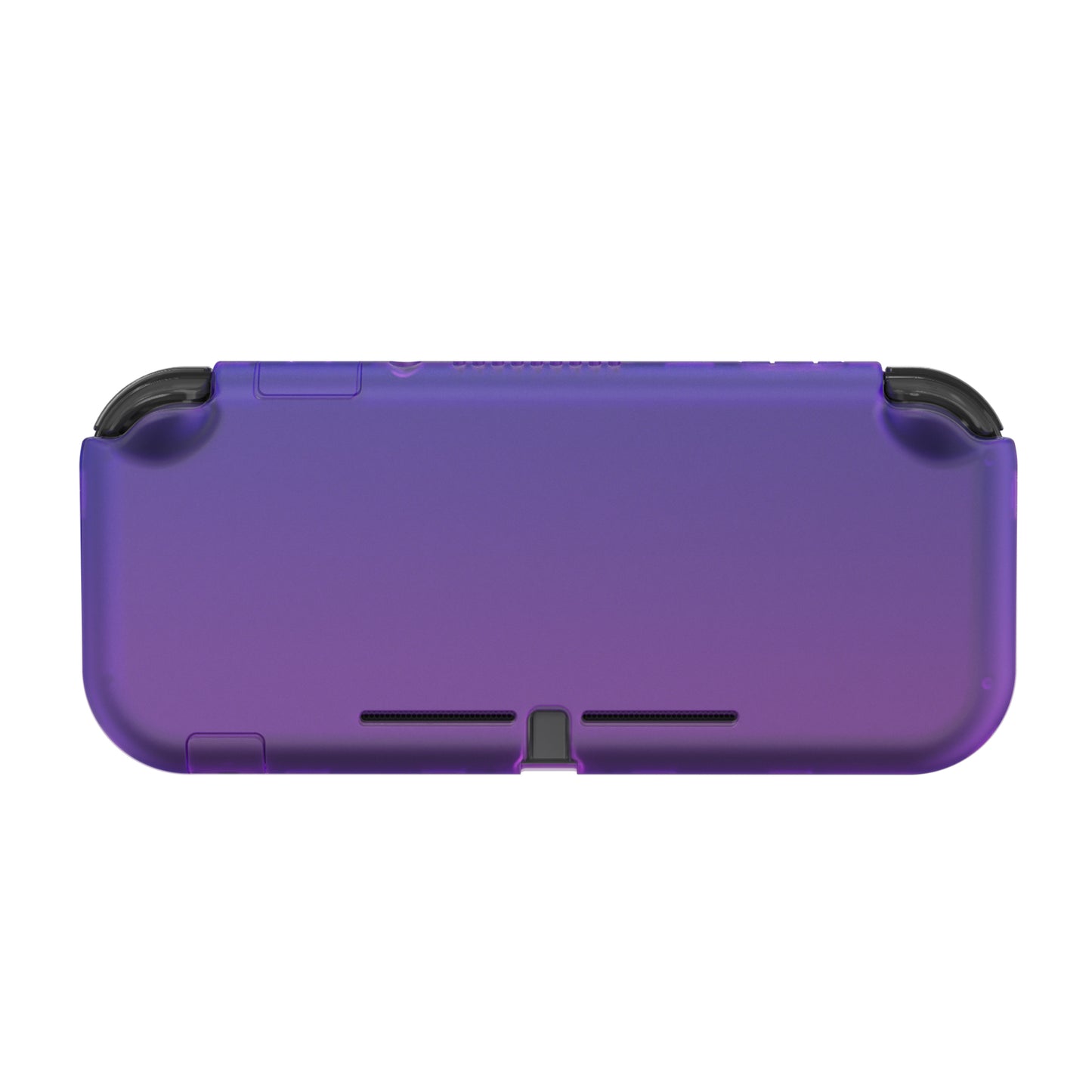 PlayVital ハードシェル保護ケース (スクリーンプロテクター、サムグリップキャップ、ボタンキャップ付き) Switch Lite 用【グラデーション クリアブルーベル】