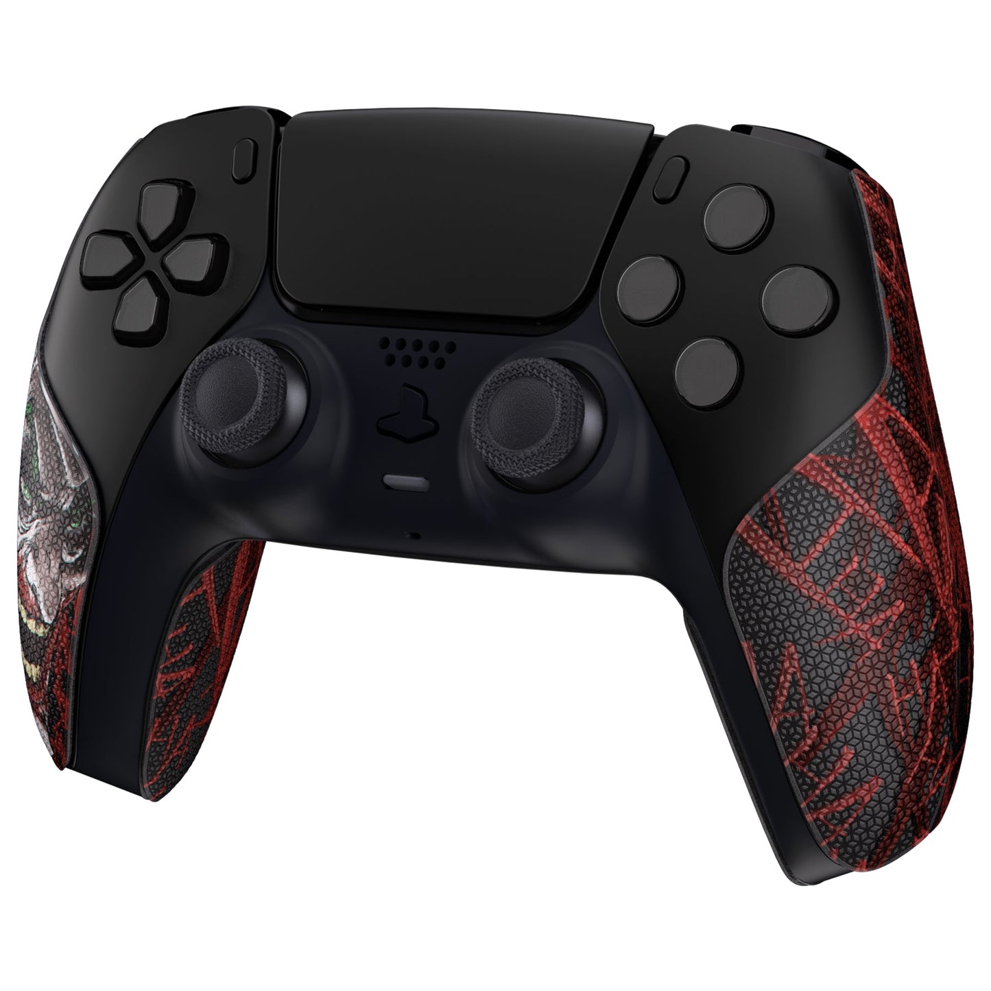 PlayVital スプリットデザイン 滑り止め 吸汗性 プレミアムグリップ PS5 コントローラー用 【ピエロHahaha】