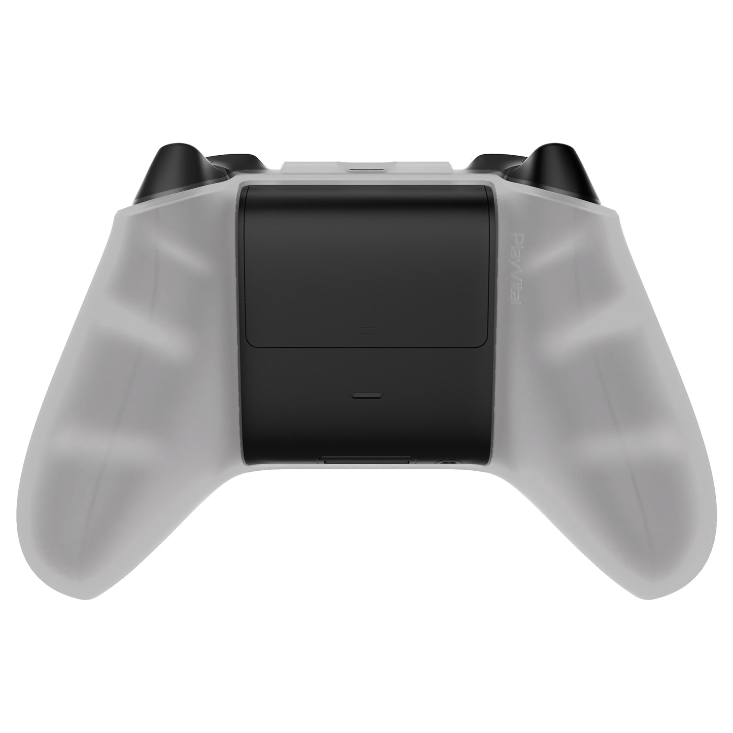 PlayVital ピュアシリーズ アンチスリップシリコンカバー スキンとサムグリップキャップ Xbox Series X/S コントローラー&Xbox Core ワイヤレスコントローラー用【グリーン(グローインダーク)】