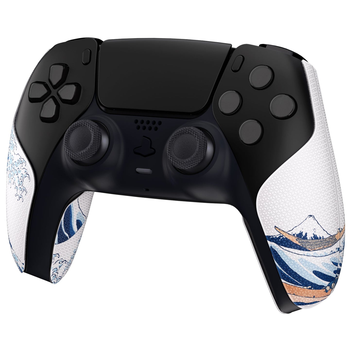 PlayVital スプリットデザイン 滑り止め 吸汗性 プレミアムグリップ PS5 コントローラー用 【ザグレートウェブ】