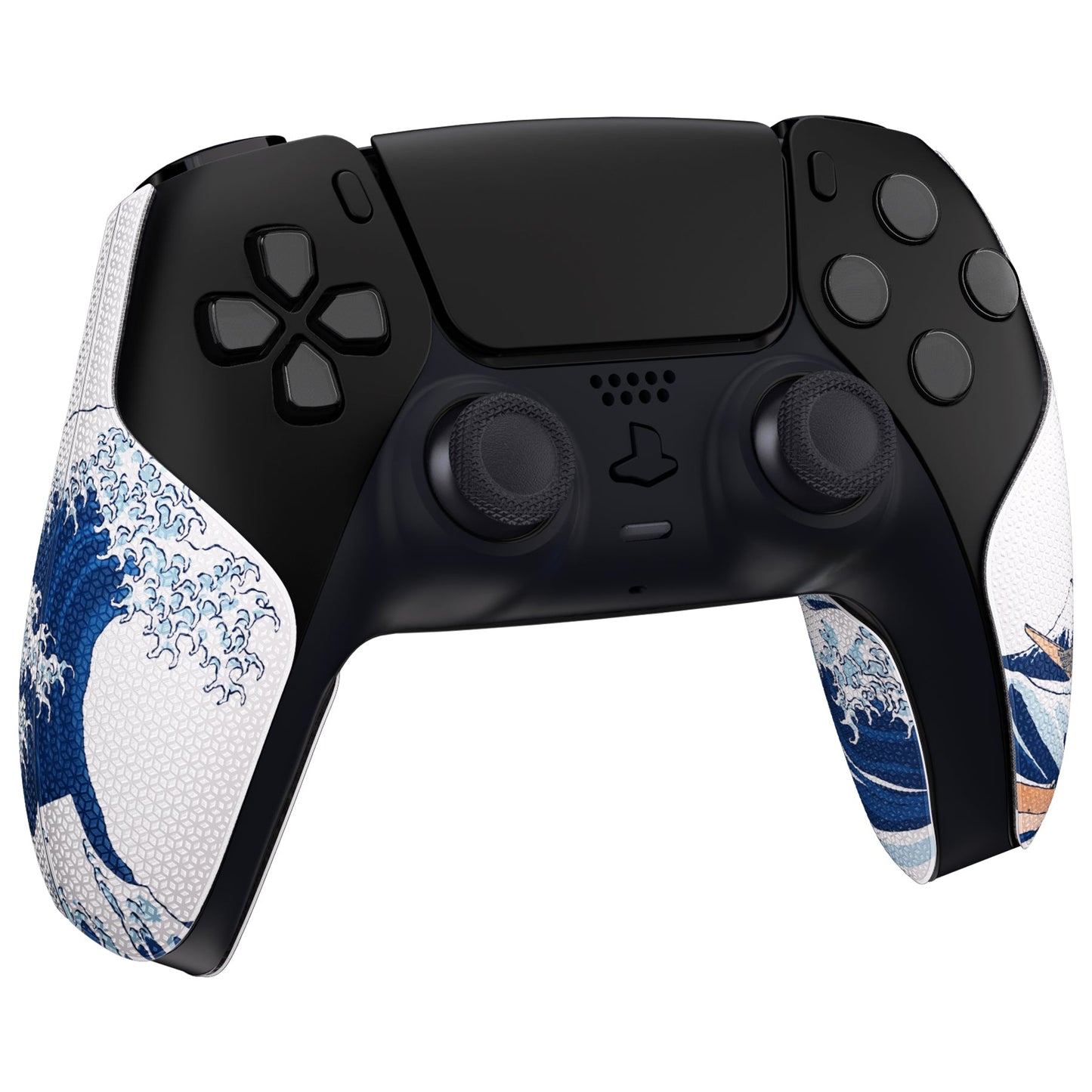 PlayVital スプリットデザイン 滑り止め 吸汗性 プレミアムグリップ PS5 コントローラー用 【ザグレートウェブ】