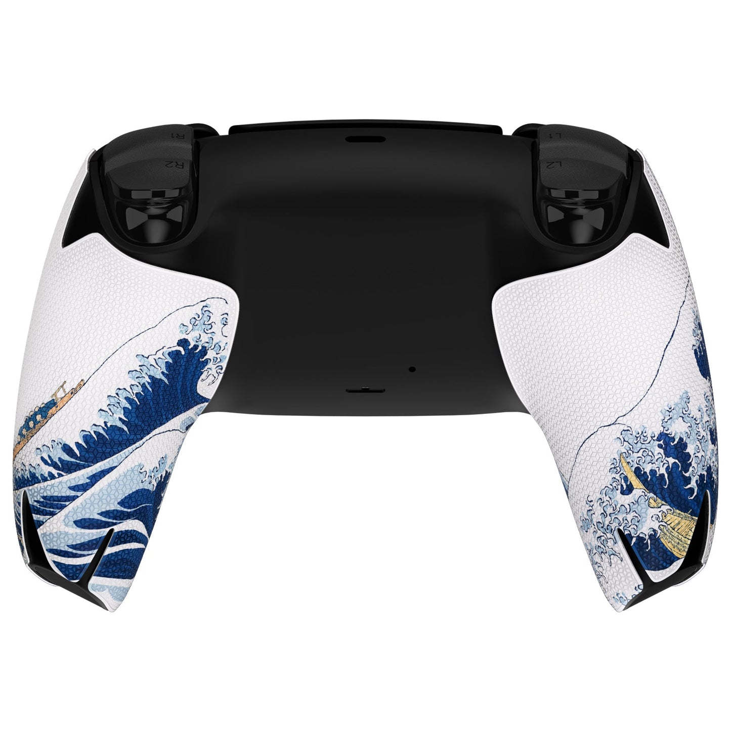 PlayVital スプリットデザイン 滑り止め 吸汗性 プレミアムグリップ PS5 コントローラー用 【ザグレートウェブ】