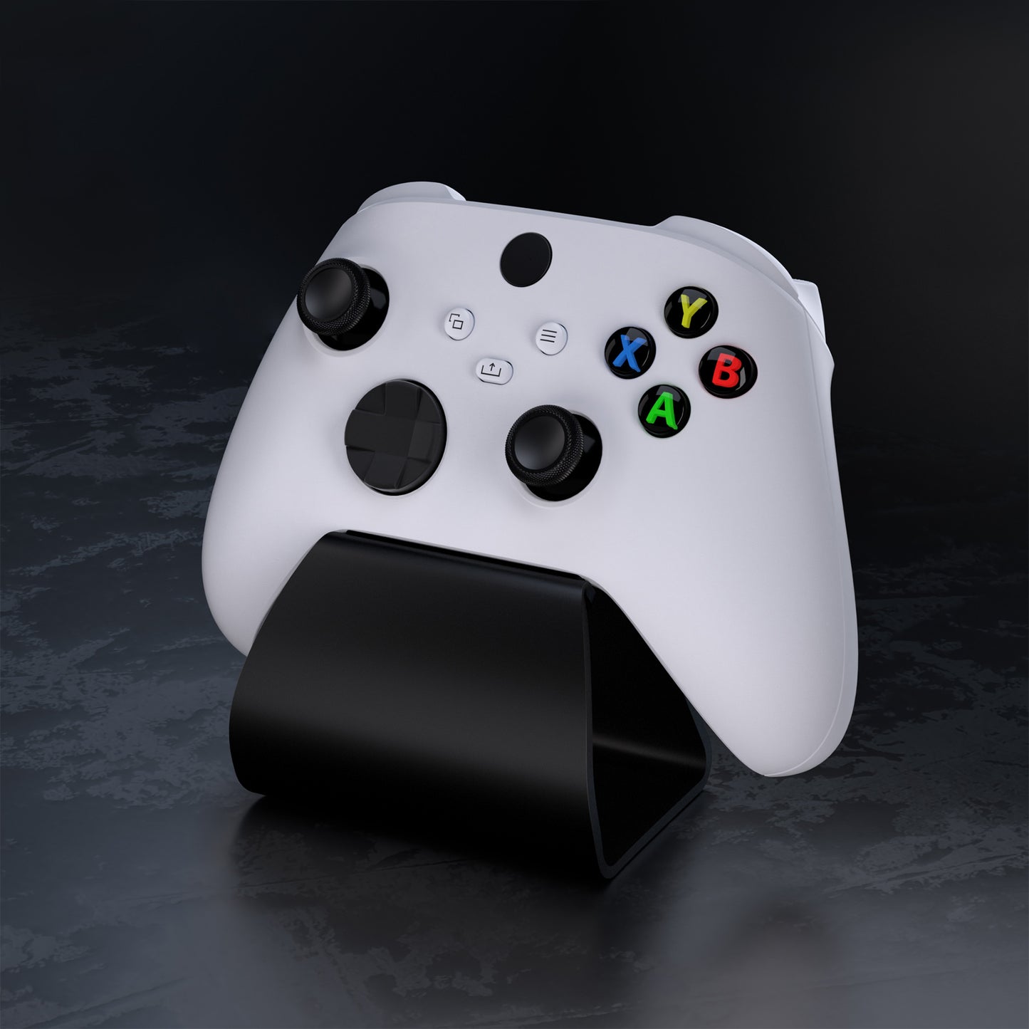 PlayVital 2セット Stand-AL ユニバーサルメタルゲームコントローラースタンドPS5 & PS4 & Xbox Series X/S & Xbox One & Switch Pro対応 アルミニウムメタルディスプレイゲームパッドホルダー 【ブラック】
