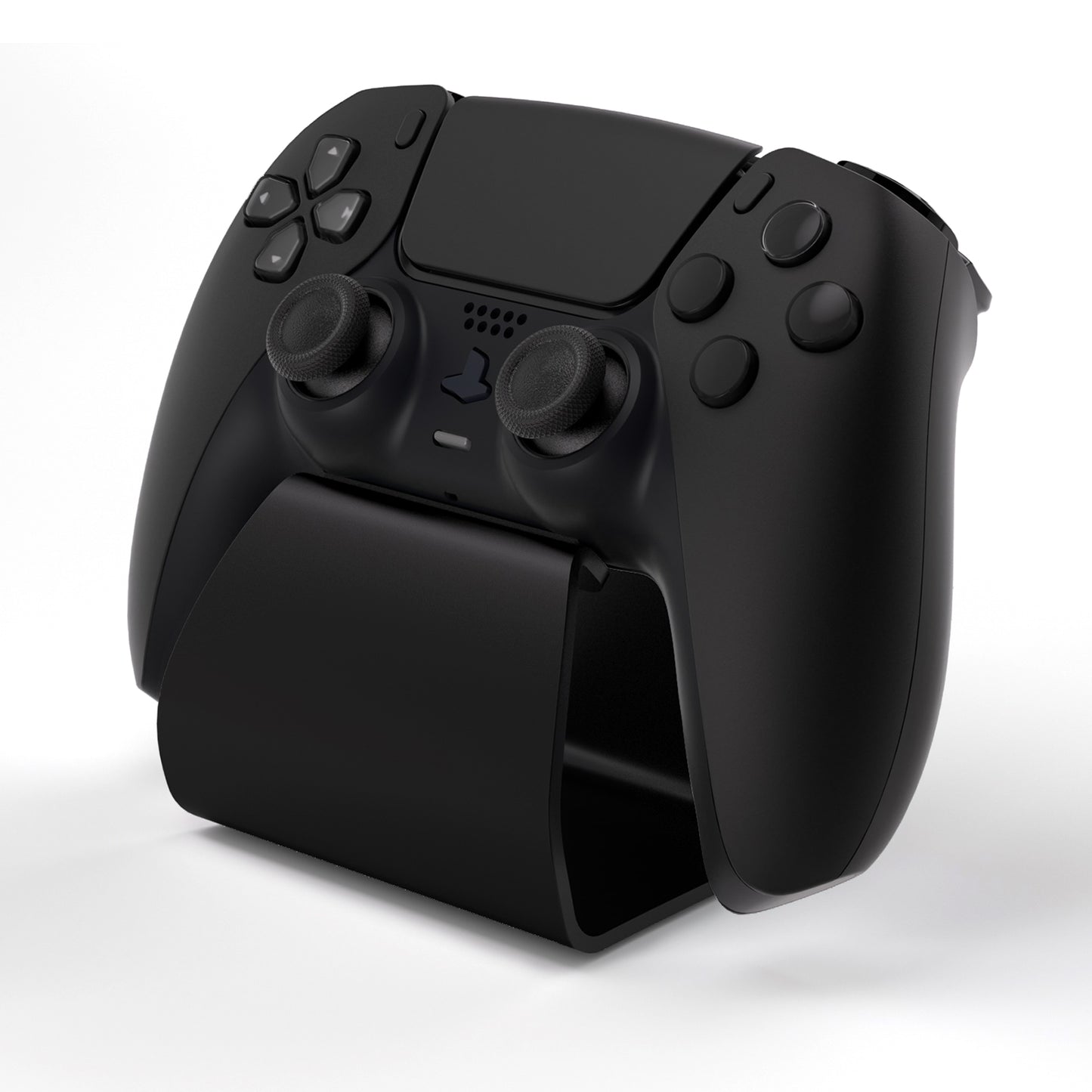 PlayVital 2セット Stand-AL ユニバーサルメタルゲームコントローラースタンドPS5 & PS4 & Xbox Series X/S & Xbox One & Switch Pro対応 アルミニウムメタルディスプレイゲームパッドホルダー 【ブラック】