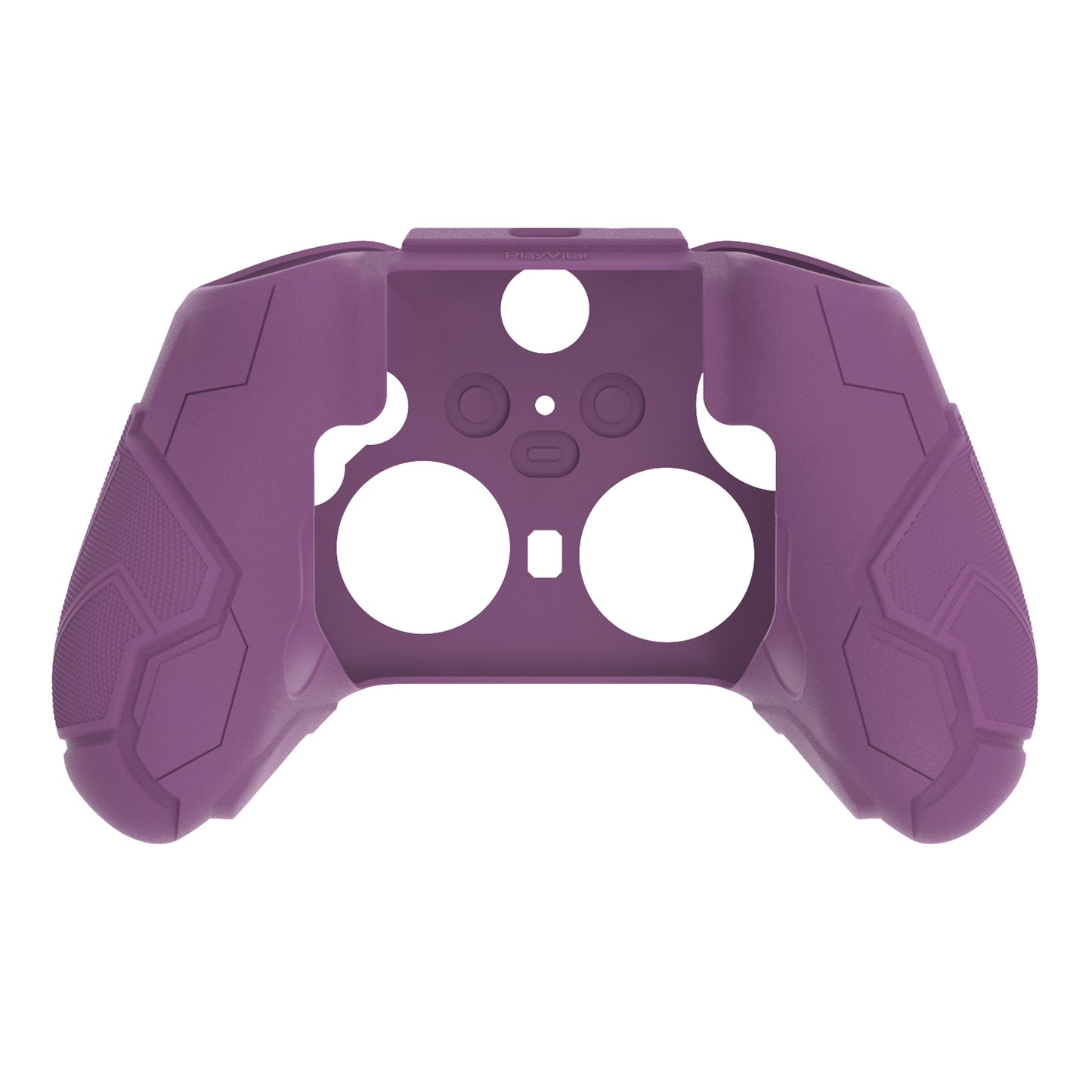 PlayVital Stellar Mecha シリコンカバー スキン&サムグリップ&ステッカー付き Xbox Elite Series 2 & Elite Series 2 Core コントローラー対応【ローズブラウン&パープル】
