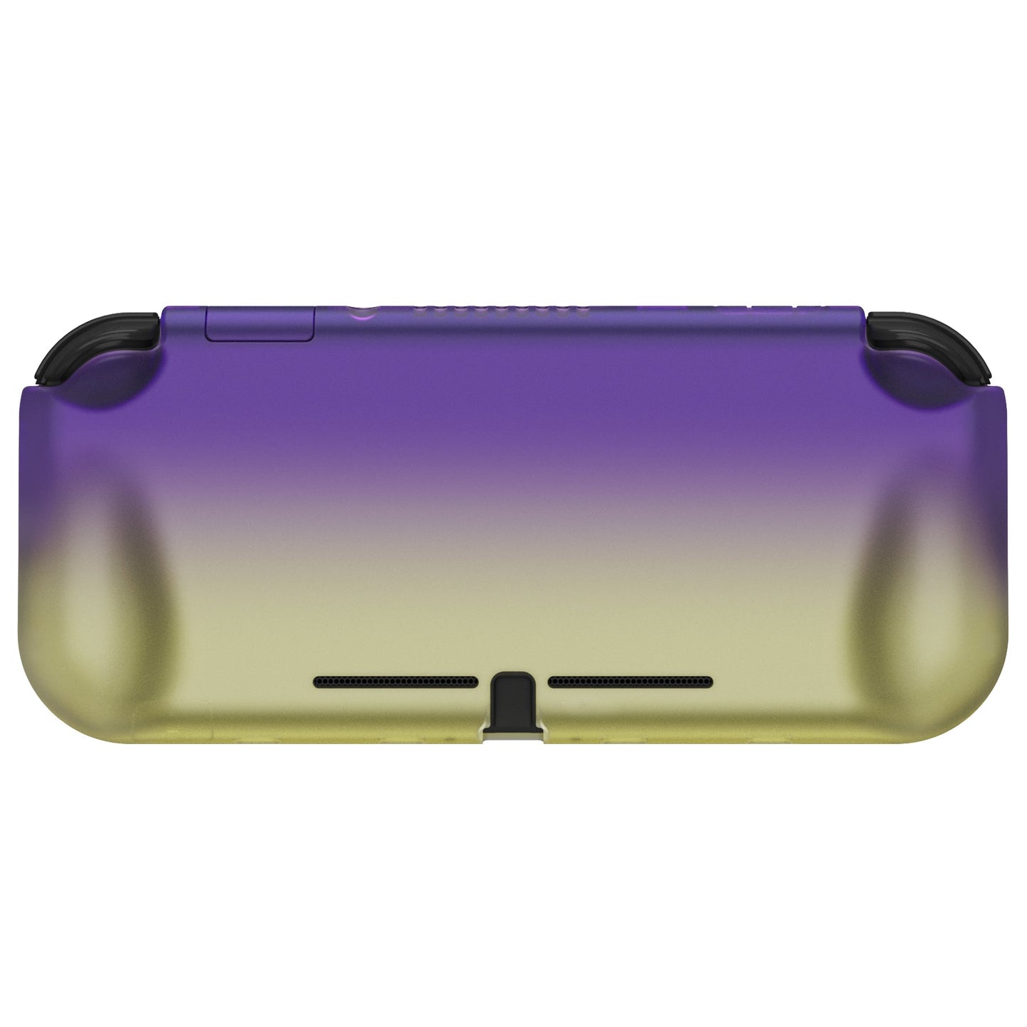 PlayVital ZealProtect Hard Shell Protective Case with Screen Protector & Thumb Grip Caps & Button Caps for NS Switch Lite - Gradient Translucent Bluebell - PSLYP301 playvital