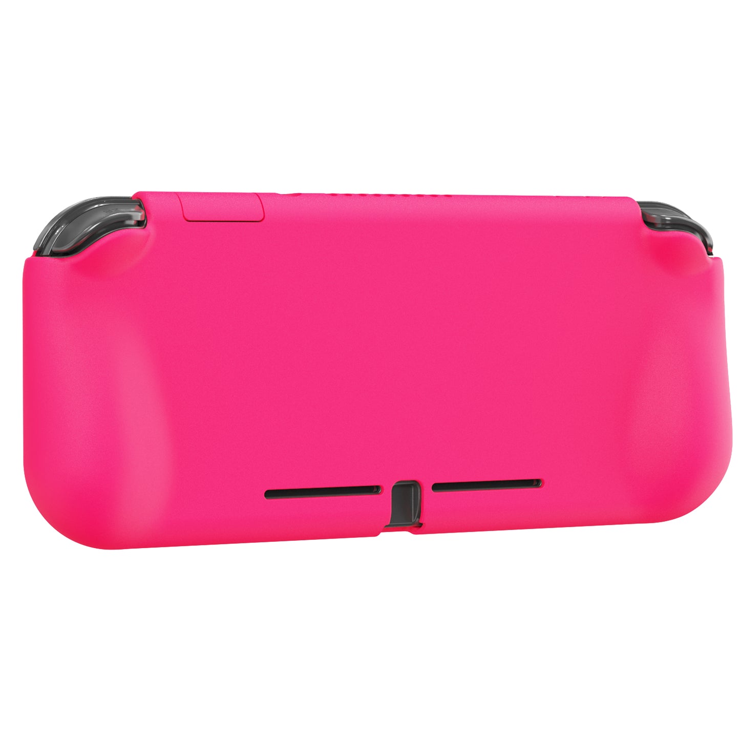 PlayVital ZealProtect ハードシェル保護ケース スクリーンプロテクター、サムグリップキャップ、ボタンキャップ付き Switch Lite用【濃いピンク