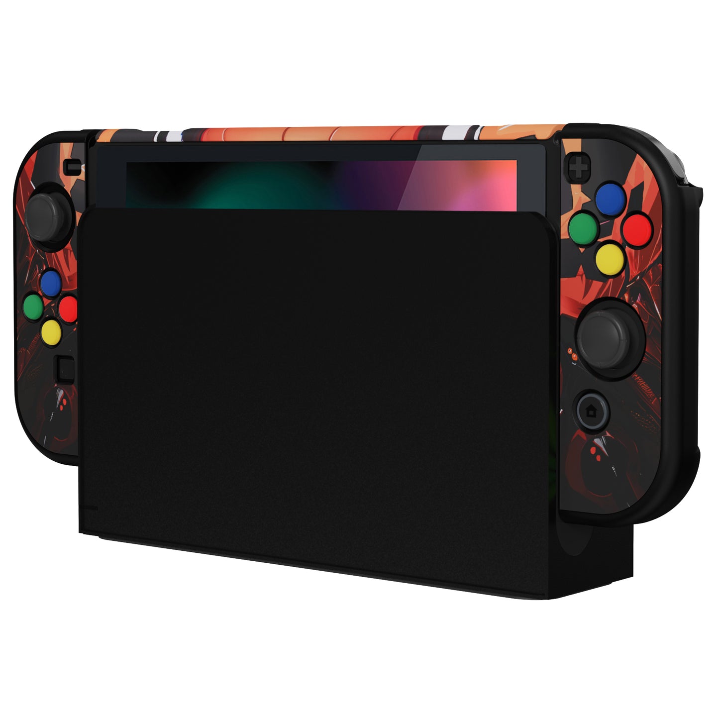 PlayVital カスタマイズ ドッキング可能 ハードシェル保護ケース NS Switch コンソール用【スパイダーアーマー】