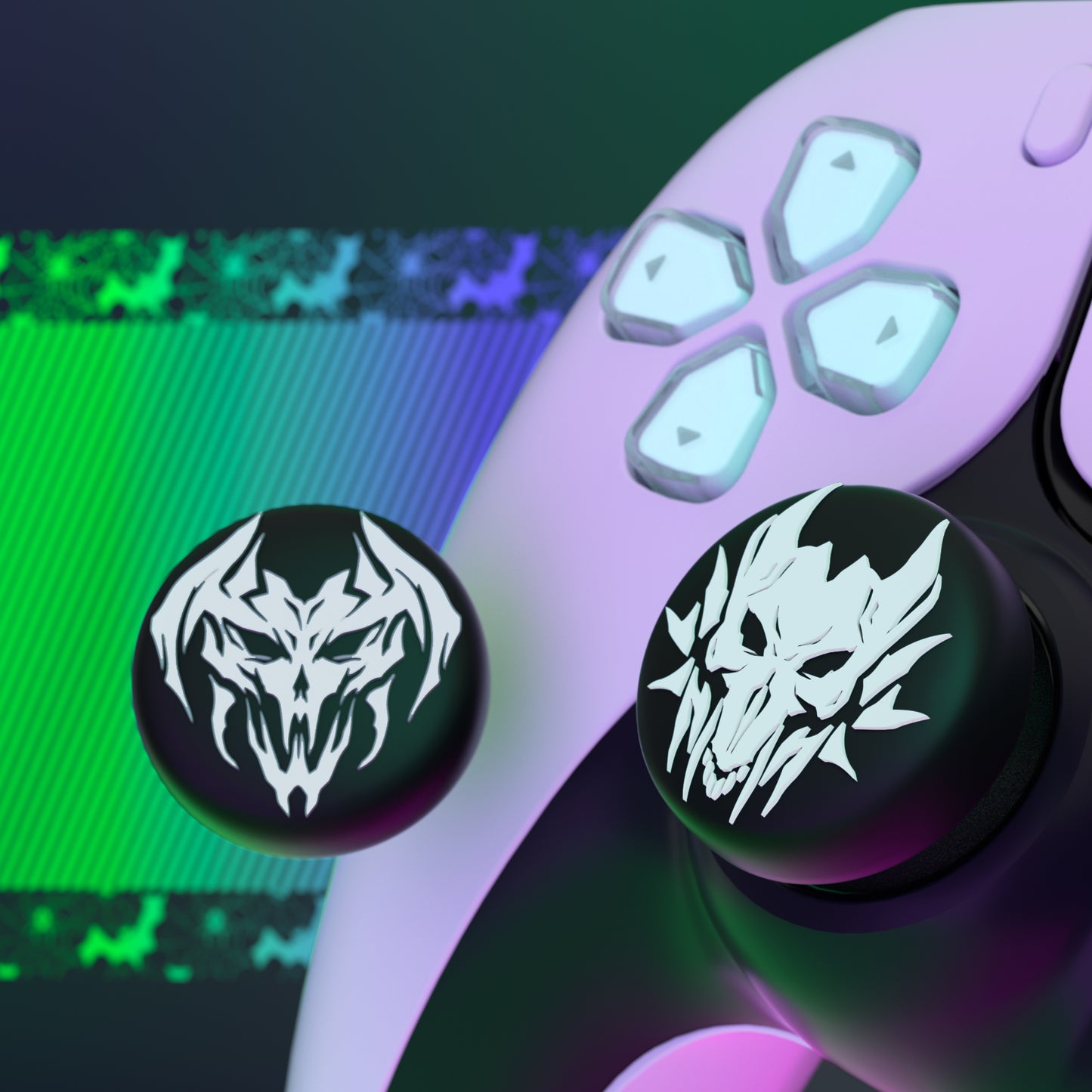 PlayVital リッチデーモンズ サムグリップキャップ PS5&PS4&Xbox Series X/S&Switch Proコントローラー用
