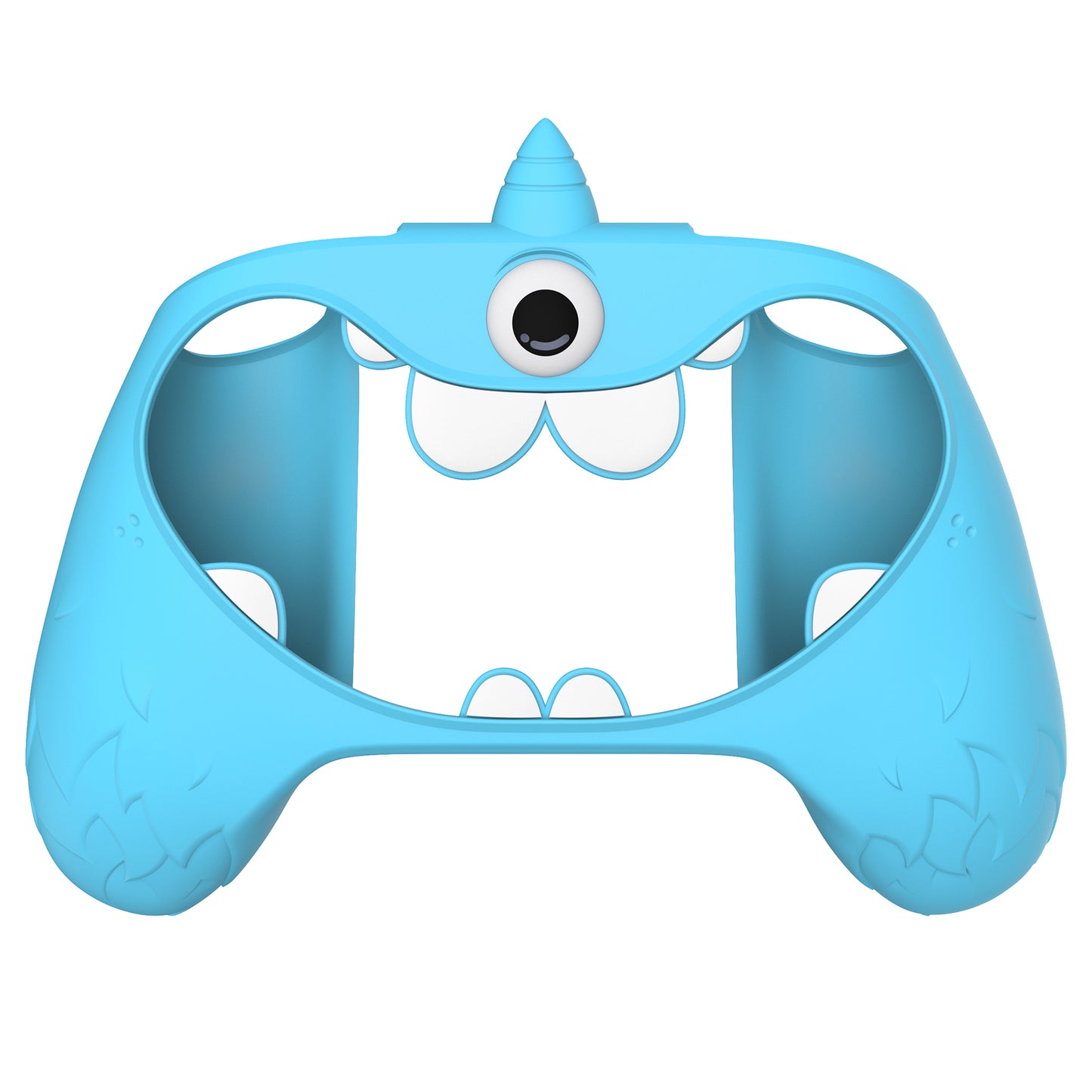 PlayVital MonoEye Monster キュートシリコンカバー for Xbox Series X/S コントローラー、ジョイスティックキャップとステッカー付き Xbox Core コントローラーグリップケース【ブルー】