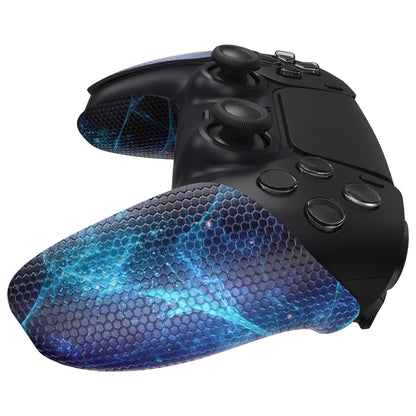 PlayVital Blue Nebula Anti-Skid Sweat-Absorbent Controller Grip for PS5 Controller - PFPJ132 PlayVital