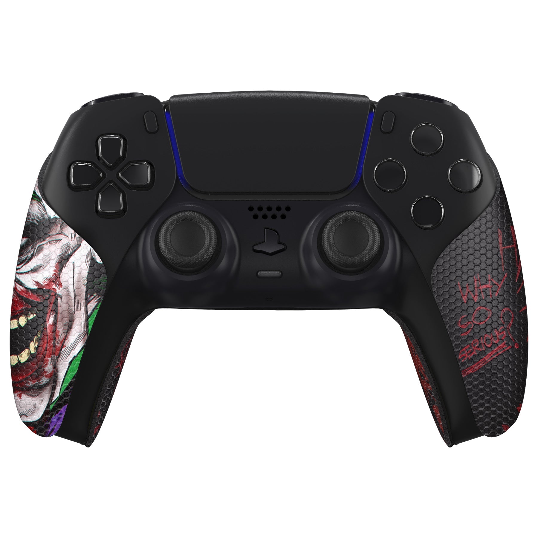 PlayVital Clown Hahaha Anti-Skid Sweat-Absorbent Controller Grip for PS5 Controller - PFPJ131 PlayVital