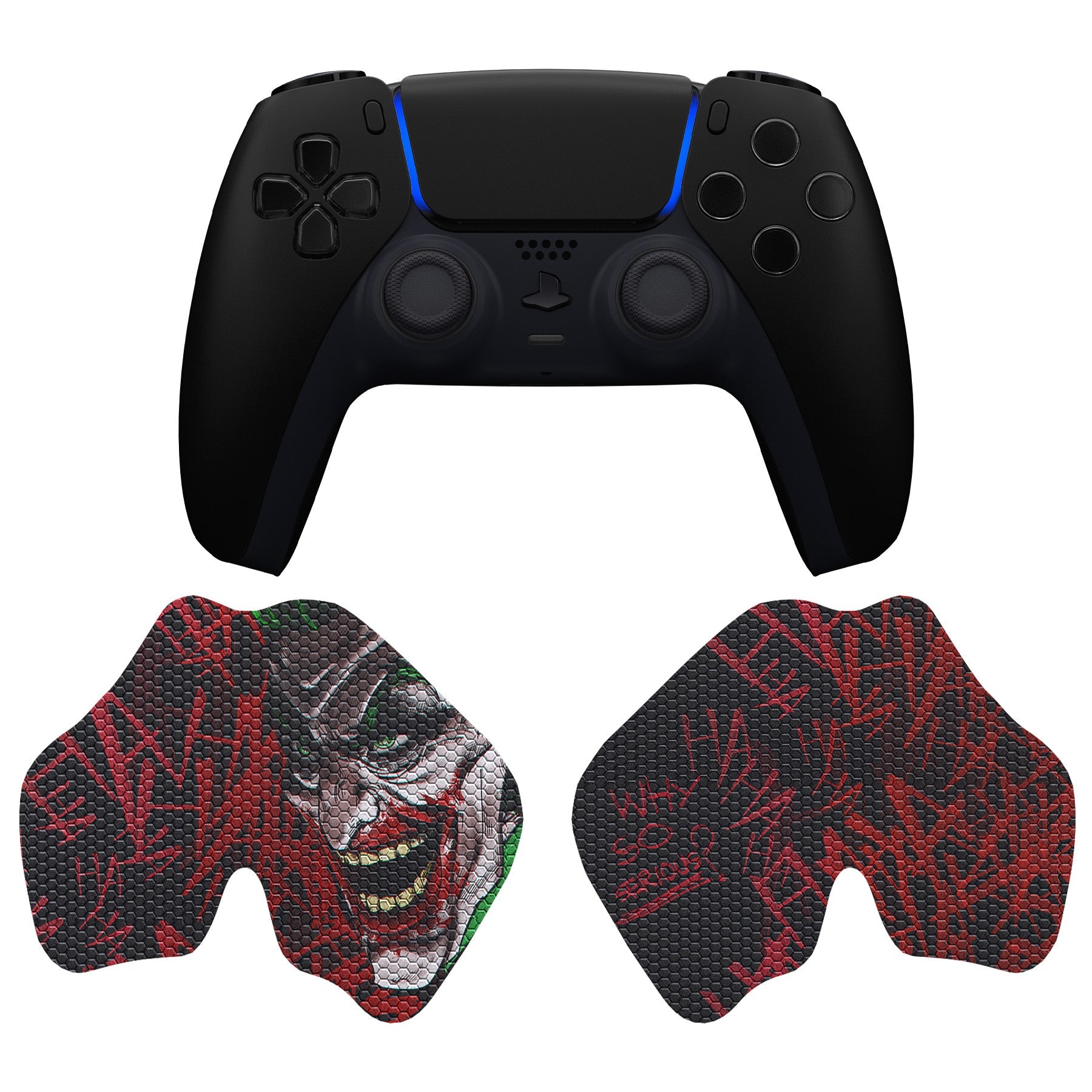 PlayVital Clown Hahaha Anti-Skid Sweat-Absorbent Controller Grip for PS5 Controller - PFPJ131 PlayVital