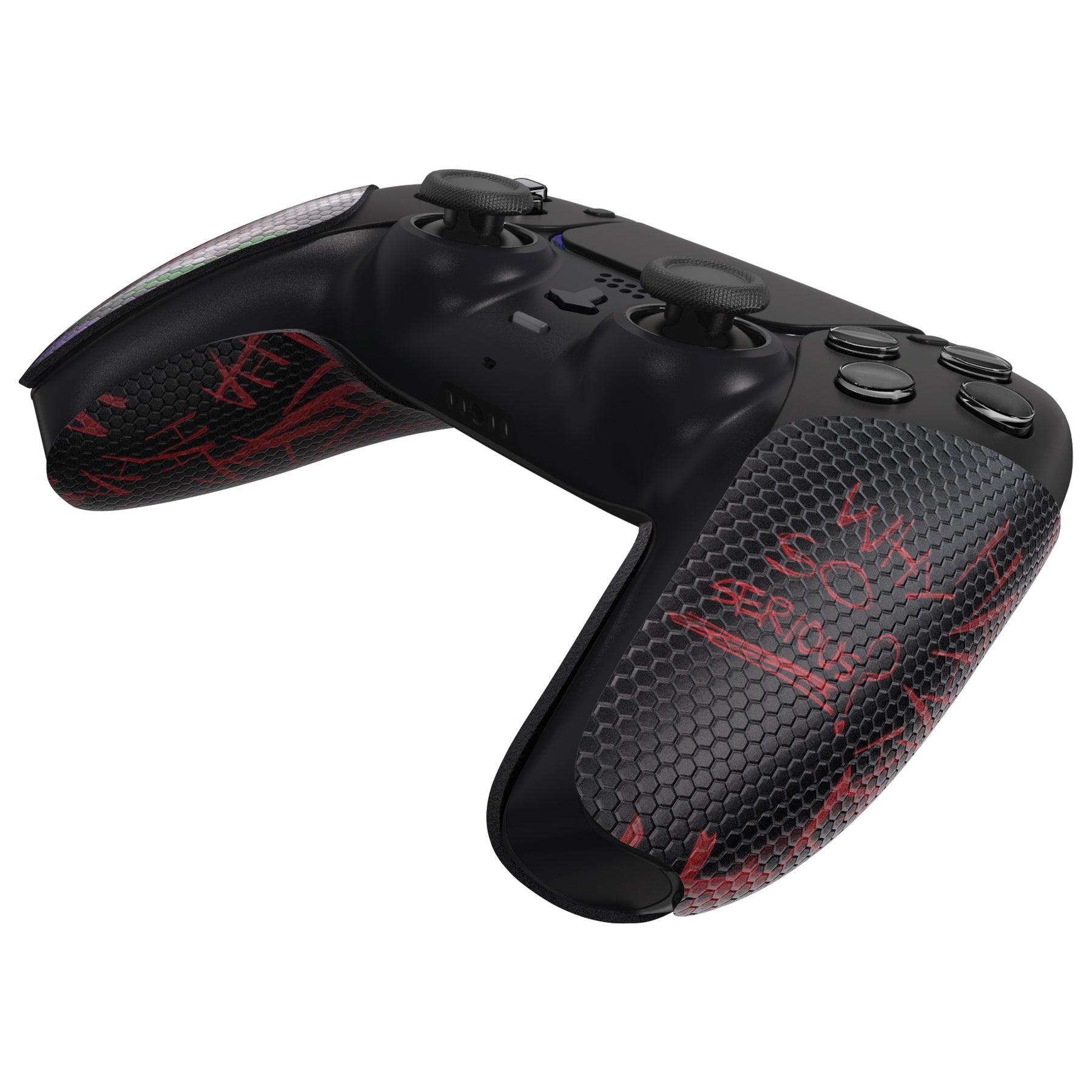 PlayVital Clown Hahaha Anti-Skid Sweat-Absorbent Controller Grip for PS5 Controller - PFPJ131 PlayVital