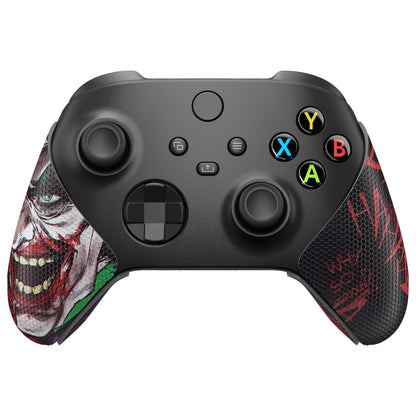 PlayVital Clown Hahaha Anti-Skid Sweat-Absorbent Controller Grip for Xbox Series X/S Controller, Professional Textured Soft Rubber Pads Handle Grips for Xbox Series X/S Controller - X3PJ044 PlayVital