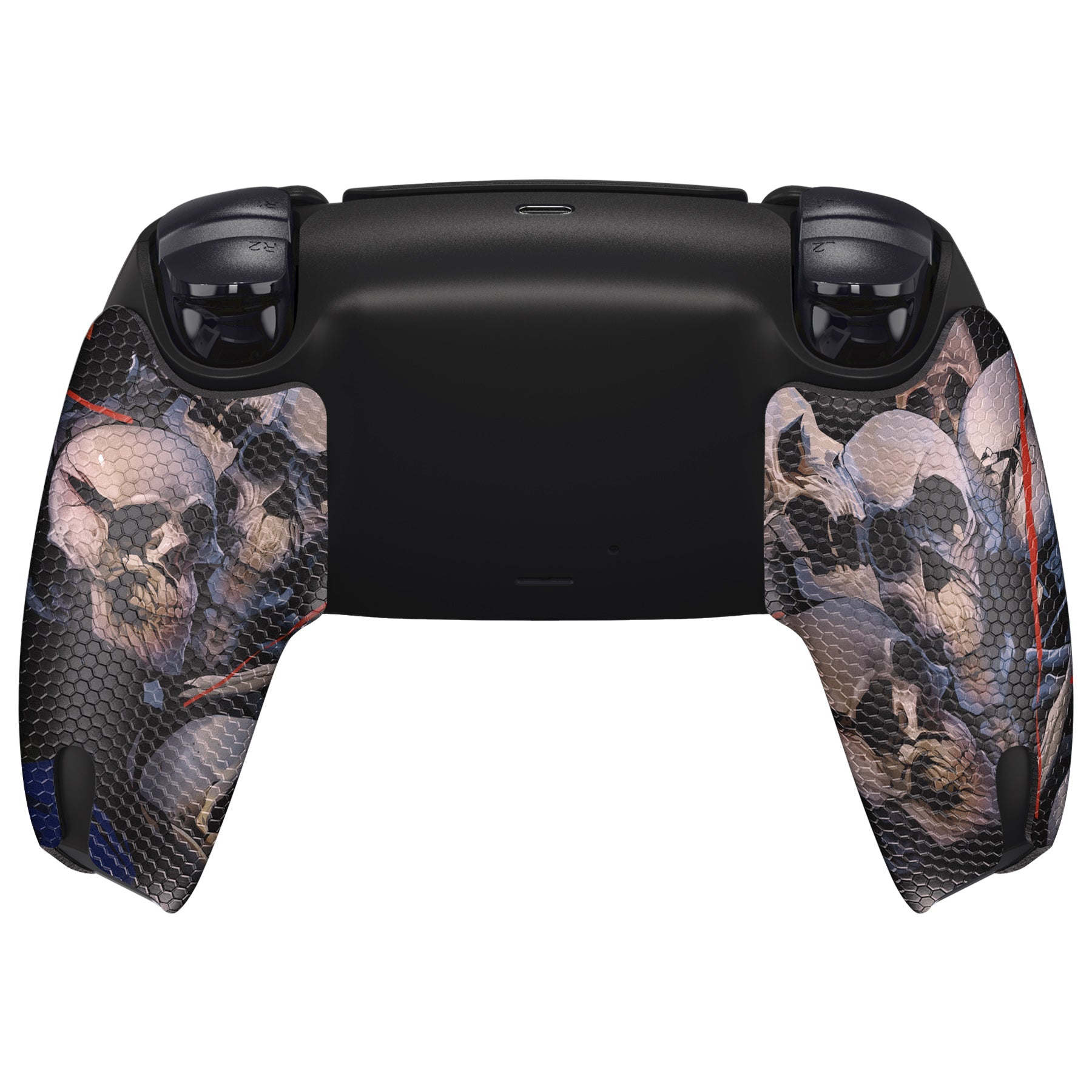 PlayVital Ghost of Samurai Anti-Skid Sweat-Absorbent Controller Grip for PS5 Controller - PFPJ134 PlayVital