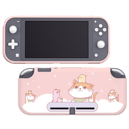 PlayVital Kitten & Chicken Custom Protective Case for NS Switch Lite, Soft TPU Slim Case Cover for NS Switch Lite - LTU6001 PlayVital