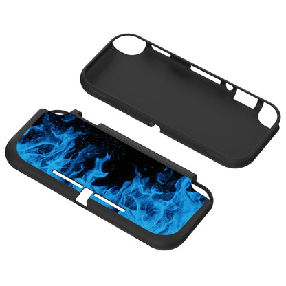 PlayVital Blue Flame Custom Protective Case for NS Switch Lite, Soft TPU Slim Case Cover for NS Switch Lite -  LTU6013 PlayVital