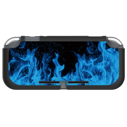 PlayVital Blue Flame Custom Protective Case for NS Switch Lite, Soft TPU Slim Case Cover for NS Switch Lite -  LTU6013 PlayVital