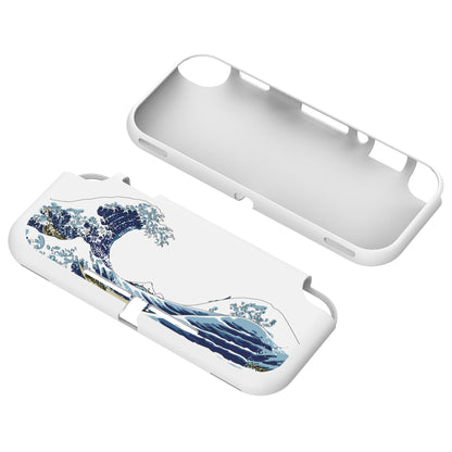 PlayVital The Great Wave Custom Protective Case for Nintendo Switch Lite, Soft TPU Slim Case Cover for Nintendo Switch Lite- LTU6017 PlayVital