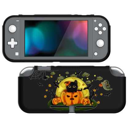 PlayVital Moon Night Halloween Custom Protective Case for Nintendo Switch Lite, Soft TPU Slim Case Cover for Nintendo Switch Lite- LTU6019 PlayVital