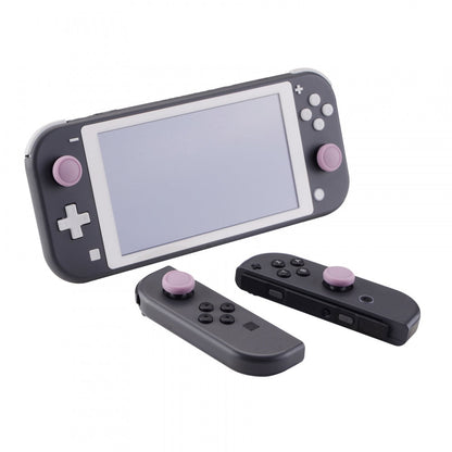 PlayVital Switch Joystick Caps, Switch Lite Thumb Stick Caps, Silicone Analog Cover for Switch OLED Joycon Thumb Grip Rocker Caps for Nintendo Switch Joy-Con Controller & Switch Lite & Switch OLED, 4 Pcs Dark Grayish Violet - NJM1017 PlayVital