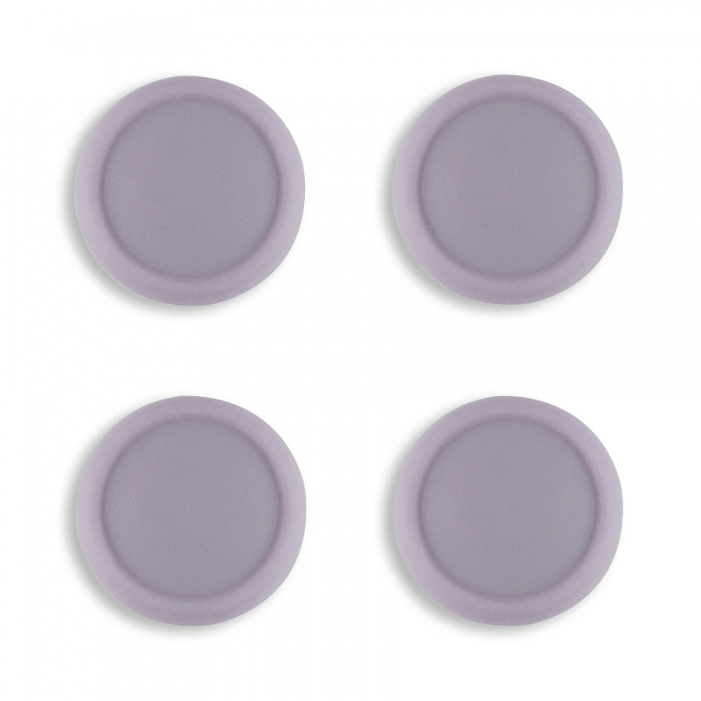 PlayVital Switch Joystick Caps, Switch Lite Thumb Stick Caps, Silicone Analog Cover for Switch OLED Joycon Thumb Grip Rocker Caps for Nintendo Switch Joy-Con Controller & Switch Lite & Switch OLED, 4 Pcs Dark Grayish Violet - NJM1017 PlayVital