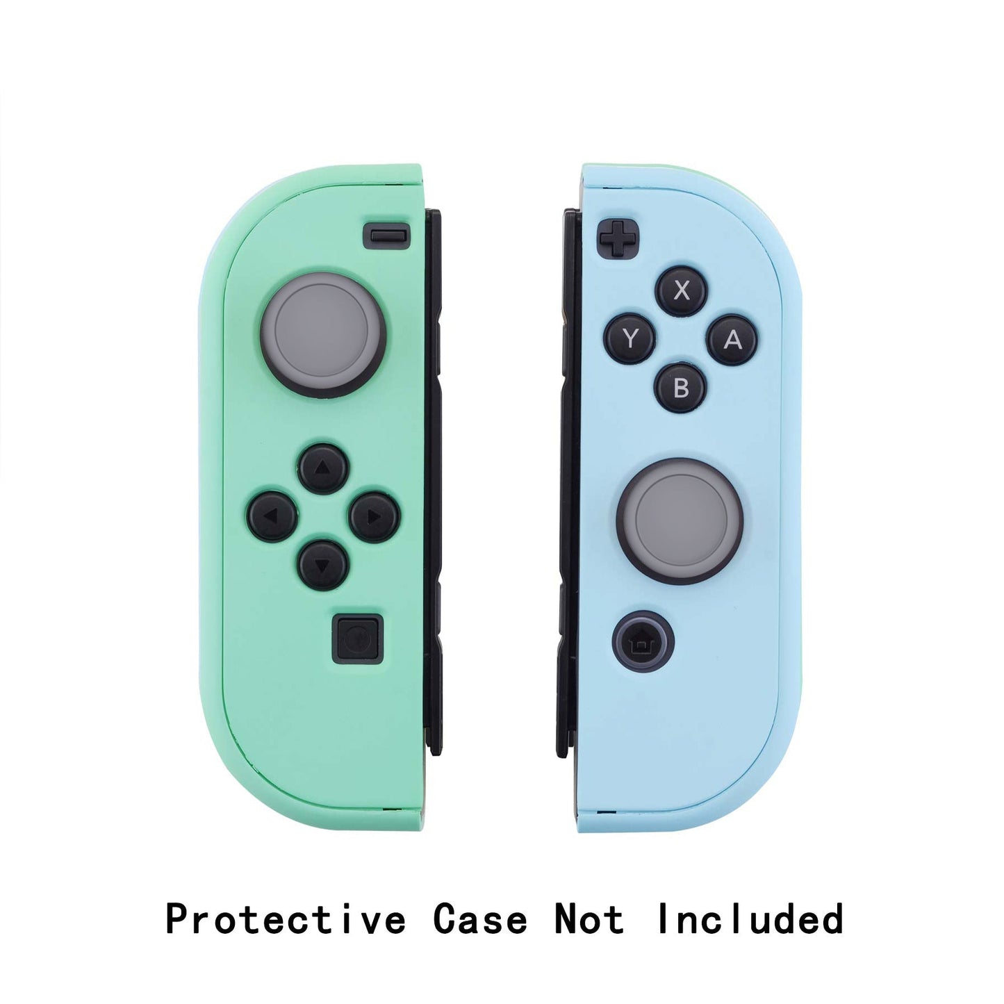 PlayVital Joystick Caps for NS, Thumbstick Caps for Switch Lite, Silicone Analog Cover for Switch OLED Joycon Thumb Grip Rocker Caps for Switch & Switch Lite & Switch OLED - Gray- NJM1142 PlayVital