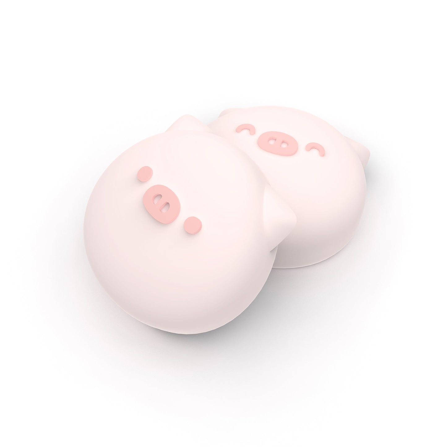 PlayVital Chubby Piggy Joystick Caps for NS Switch, Thumbstick Caps for NS Switch Lite, Analog Cover for NS Switch OLED Joycon Thumb Grip Caps for NS Switch & NS Switch Lite & NS Switch OLED - Millennial Pink - NJM1160 playvital