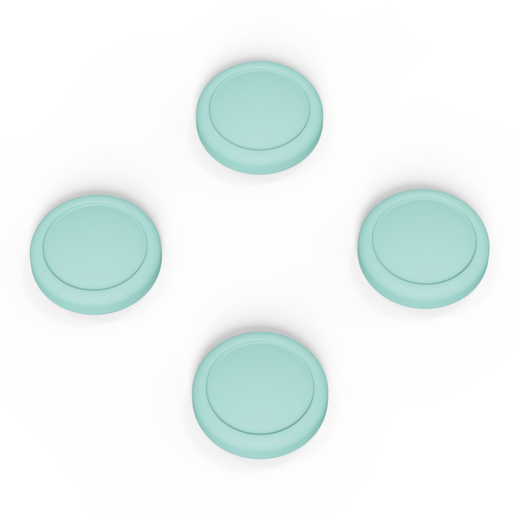 PlayVital Joystick Caps for NS, Thumbstick Caps for Switch Lite, Silicone Analog Cover for Switch OLED Joycon Thumb Grip Rocker Caps for Switch & Switch Lite & Switch OLED - Misty Green - NJM1167 PlayVital