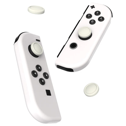 PlayVital Joystick Caps for NS, Thumbstick Caps for Switch Lite, Silicone Analog Cover for Switch OLED Joycon Thumb Grip Rocker Caps for Switch & Switch Lite & Switch OLED - Antique Yellow - NJM1168 PlayVital