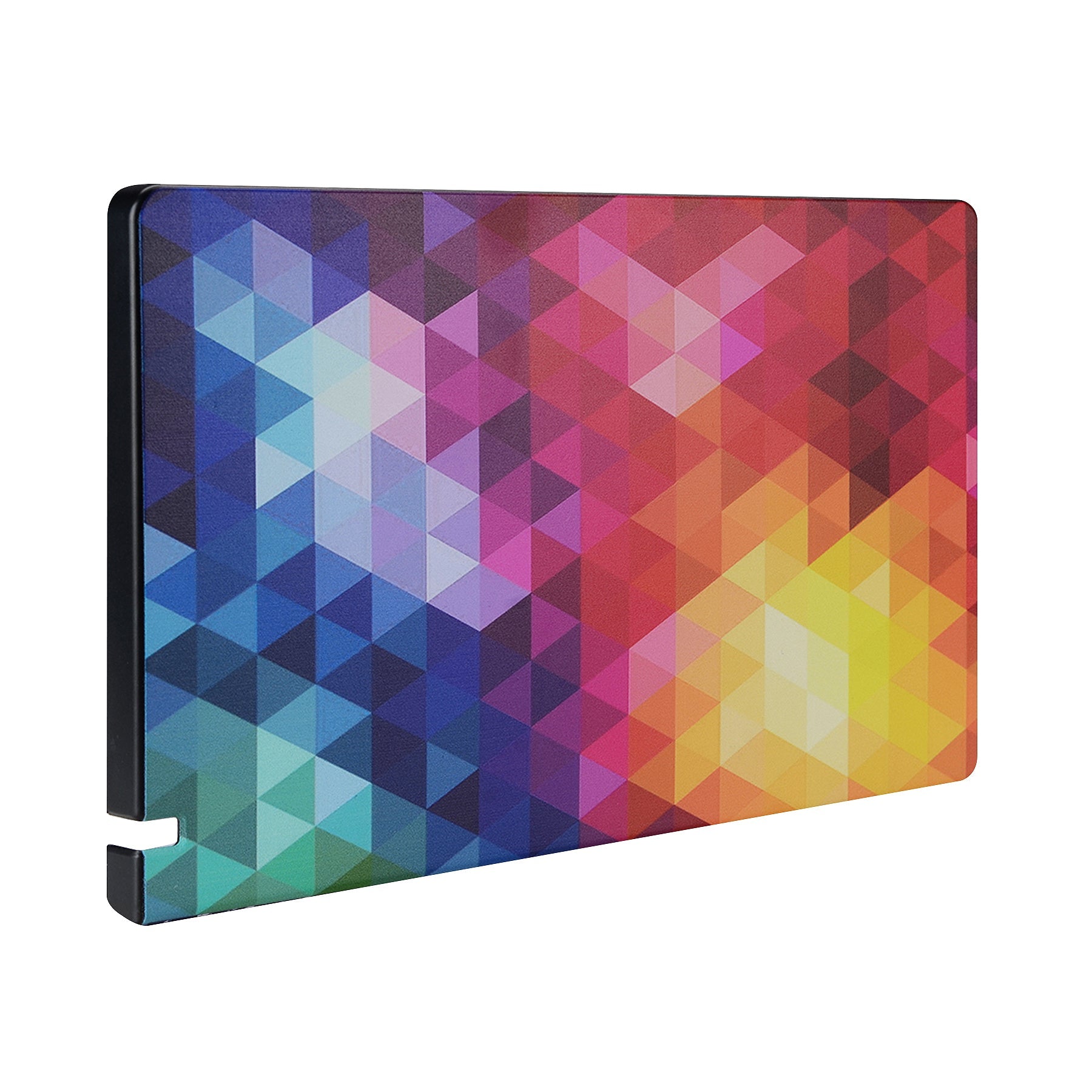 PlayVital Colorful Triangle Patterned Custom Protective Case for NS Switch Charging Dock, Dust Anti Scratch Dust Hard Cover for NS Switch Dock - Dock NOT Included - NTG7003 PlayVital