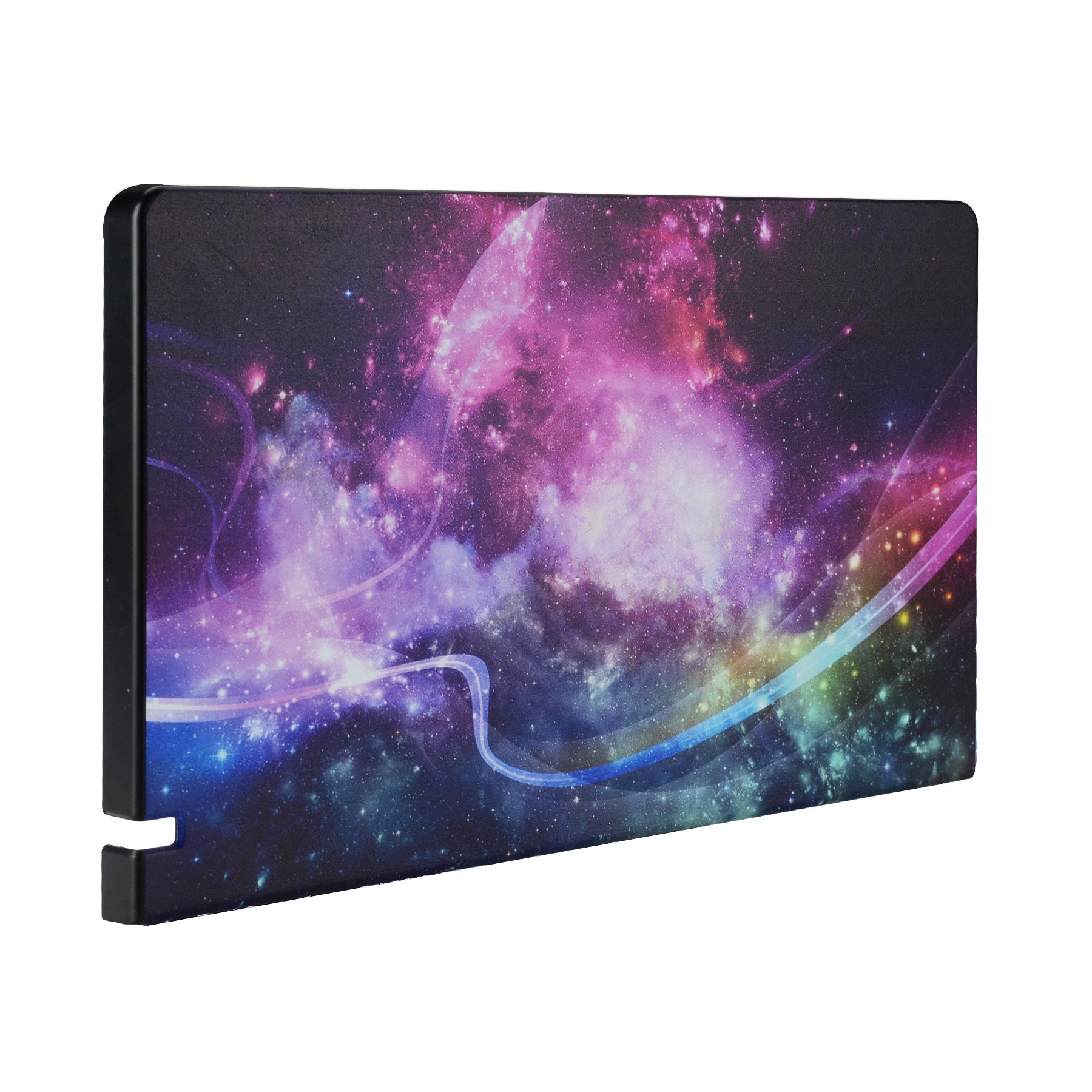 PlayVital Purple Galaxy Patterned Custom Protective Case for NS Switch Charging Dock, Dust Anti Scratch Dust Hard Cover for NS Switch Dock - Dock NOT Included - NTG7005 PlayVital